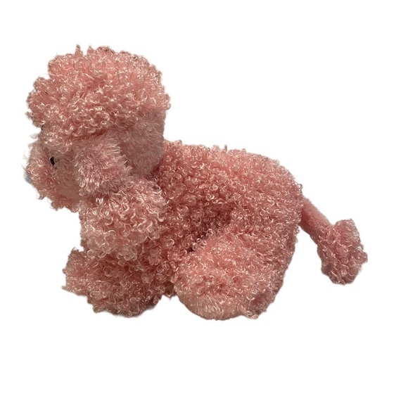 Ganz Webkinz Adopt A Pet HM107 Pink Poodle Stuffed Plush Toy Puppy Dog   NO CODE - Picture 7 of 14